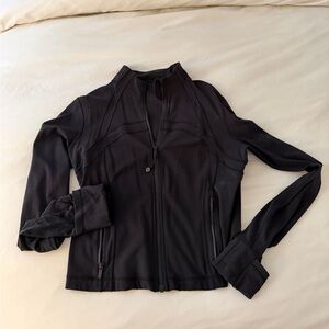 NWOT Lululemon Nulu Cropped Define Jacket Black Size 12